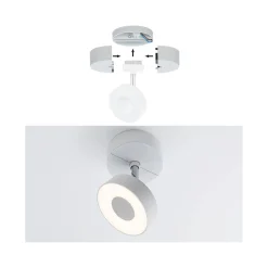 URail Single Spot-Base max50W biały 230V tworzywo (PL96821) - PAULMANN