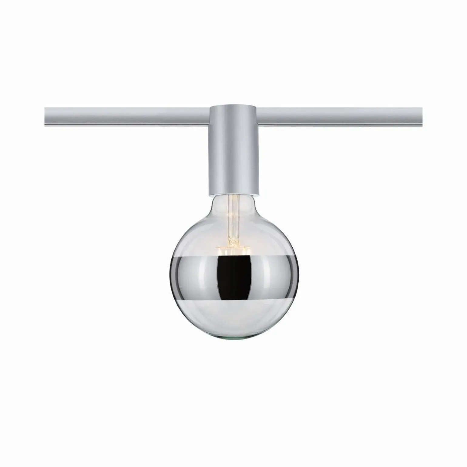 URail Socket max. 20W E27 230V Chrom (PL94973) - PAULMANN