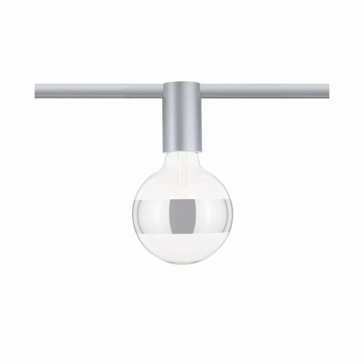 URail Socket max. 20W E27 230V Chrom (PL94973) - PAULMANN