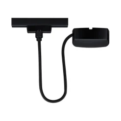 URail System przewód zasilający 1m 230V max. 1000W Czarny Mat Metal/Tworzywo sztuczne (PL96916) - PAULMANN