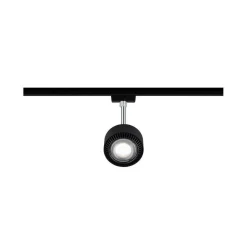 URail System Spot Aldan 1x9W Czarny Mat/Chrom Mat 230V Metal/Tworzywo ściemniany (PL96927) - PAULMANN