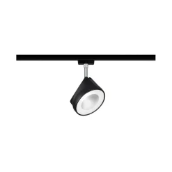 URail System Spot Arena 1x15W Czarny Mat/Chrom 230V Metal 4000K ściemniany (PL96942) - PAULMANN