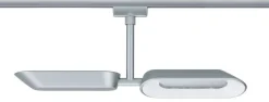 URail System Spot Dipper 2x8W Chrom Mat/Biały 230V (PL95469) - PAULMANN