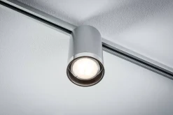 URail System Spot Tube LED GU10 230V max. 1x 10W Chrom Mat/Tworzywo sztuczne (PL96962) - PAULMANN
