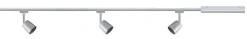 URail Zestaw Cover max. 3x10W GU10 Chrom Matowy 230V Metal/Tworzywo sztuczne (PL95462) - PAULMANN