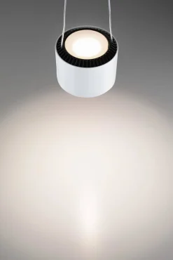 URail zwis Aldan 1x13W Biały/ Czarny 230V metal ściemniany (PL94971) - PAULMANN