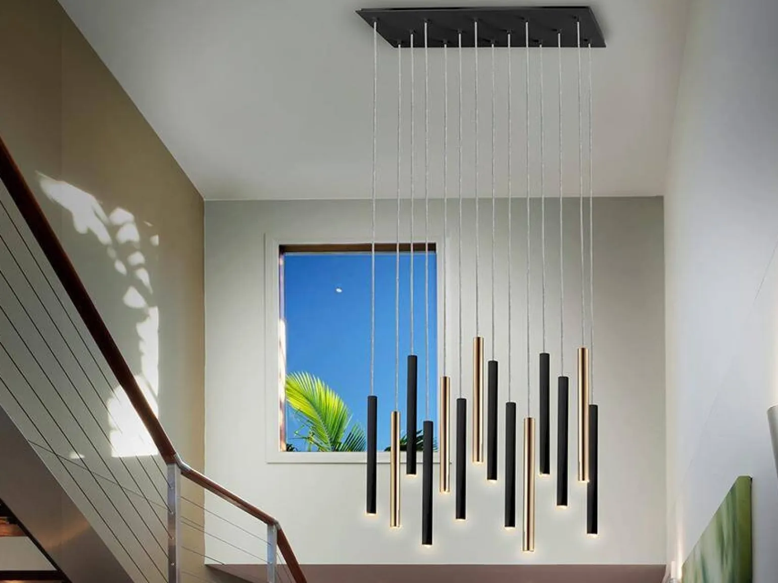 Varas lampa wisząca 14L (373425GD) - Schuller