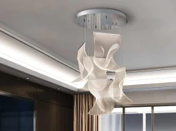 Velos II lampa wisząca 5L (609531N) - Schuller