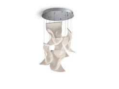 Velos II lampa wisząca 5L (609531N) - Schuller