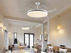 Vento MAXI wentylator z oświetleniem LED (168434) - Schuller