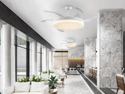 Vento MAXI wentylator z oświetleniem LED (168427) - Schuller