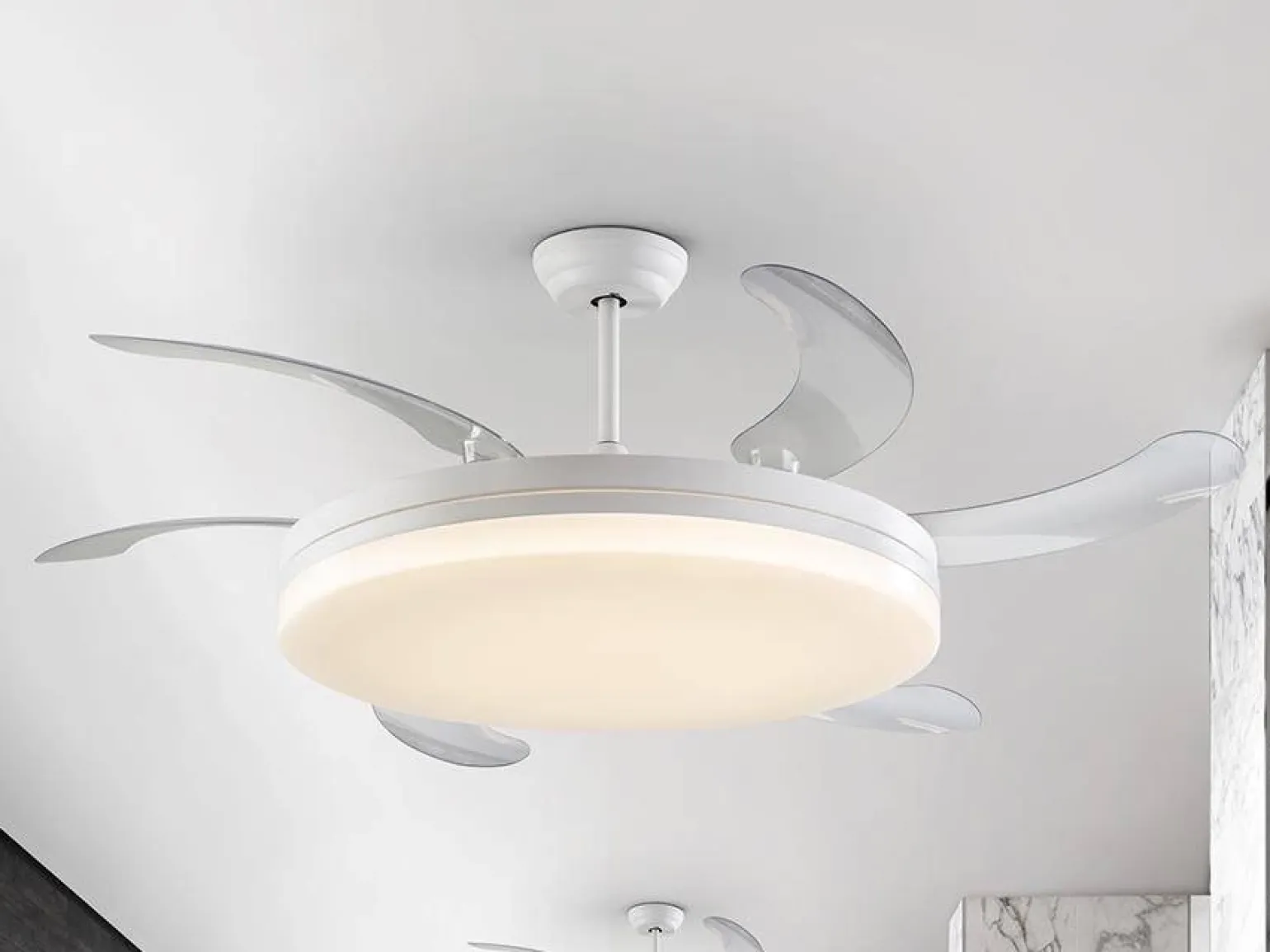 Vento MAXI wentylator z oświetleniem LED (168427) - Schuller