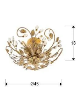 Verdi lampa sufitowa (481541) - Schuller