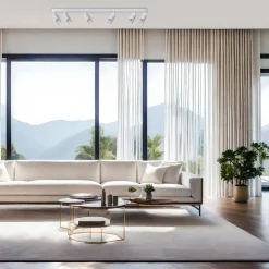 VERTICAL WHITE SPOT 6xGU10 (ML0307) - Milagro