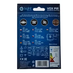 VOX Barwa Neutralna 4000K 12V z czujnikiem ruchu (EKS1510) - Eko-Light