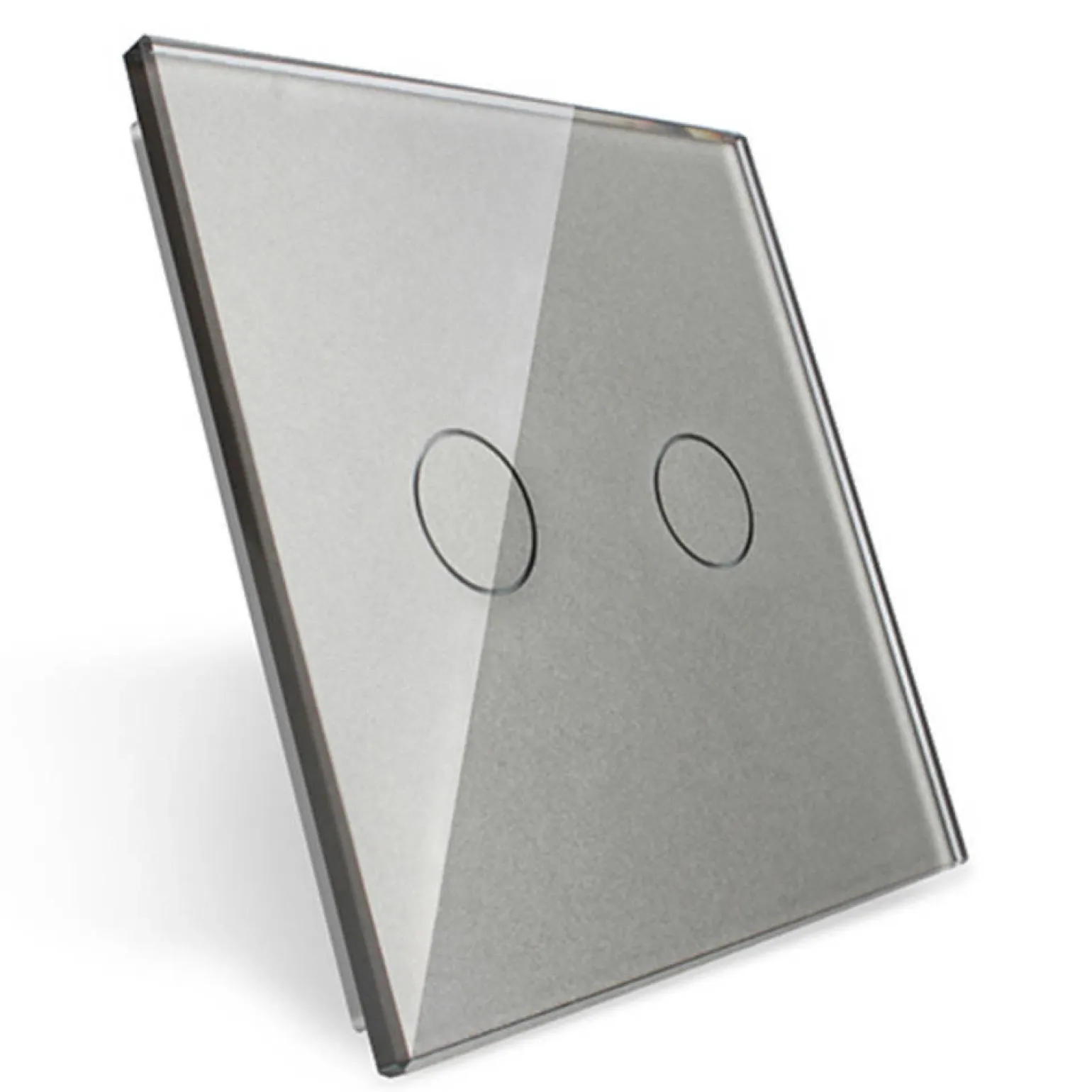 Włącznik dotykowy LIVOLO krzyżowo-schodowy podwójny EC Wi-Fi srebrny (VL-C702SEC-64) LIVOLO