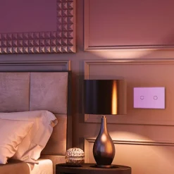 Włącznik dotykowy LIVOLO pojedynczy + pojedynczy srebrny (VL-C7011-64) LIVOLO