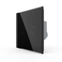 Włącznik dotykowy LIVOLO podwójny EC Wi-Fi czarny (VL-C702EC-62) LIVOLO