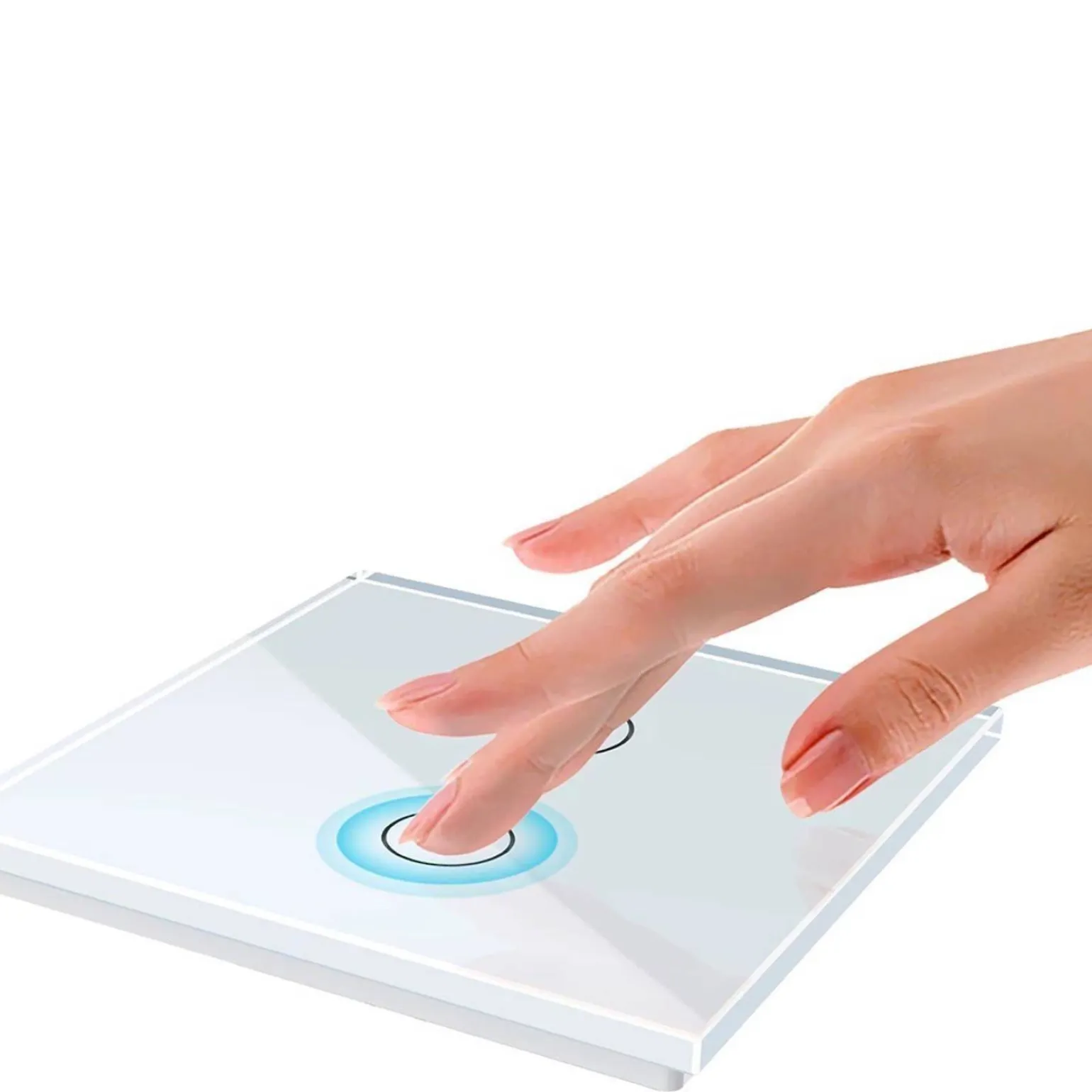 Włącznik dotykowy LIVOLO podwójny EC Wi-Fi srebrny (VL-C702EC-64) LIVOLO