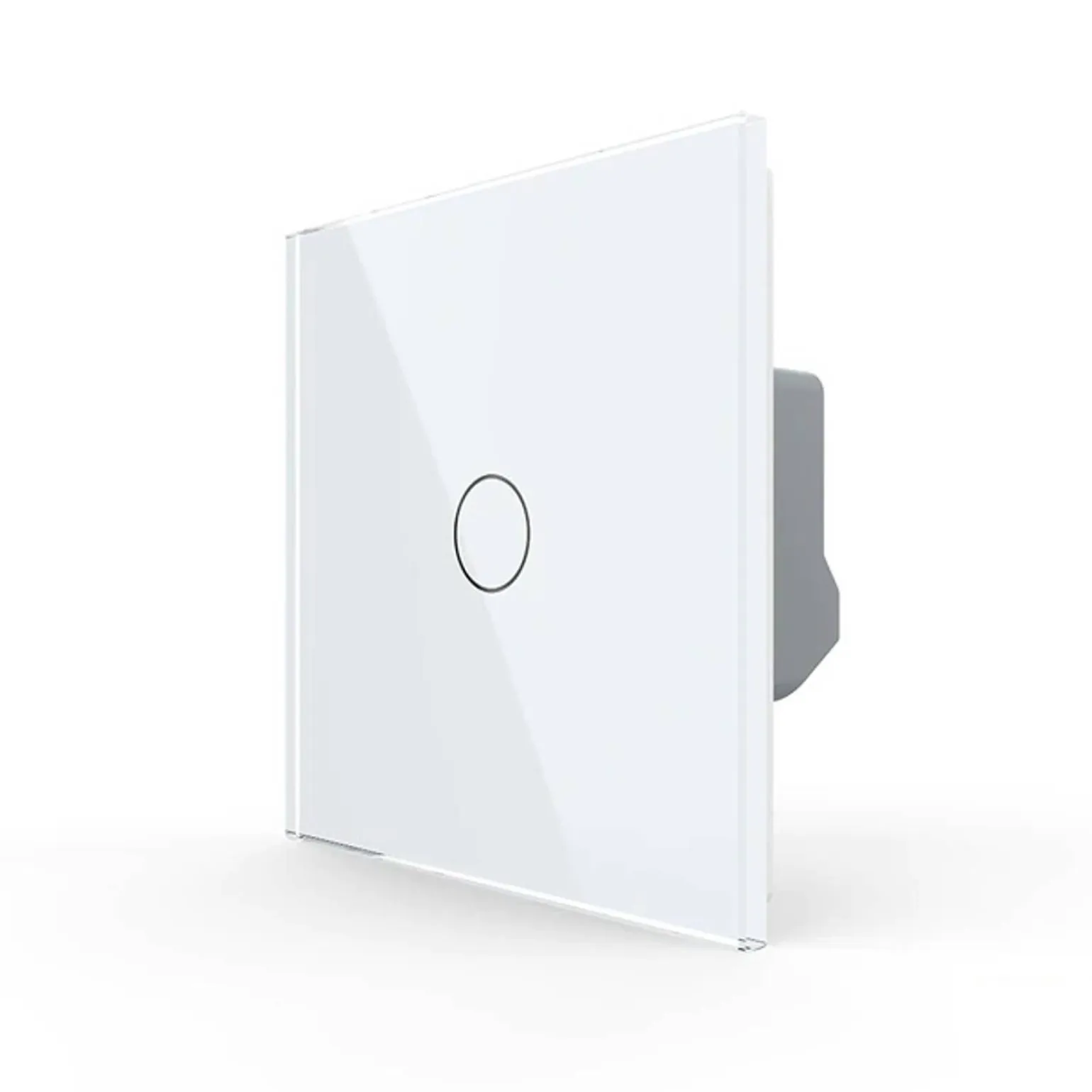 Włącznik dotykowy pojedynczy niskonapięciowy 12V DC z zielonym panelem szklanym (VL-C701C-68) LIVOLO