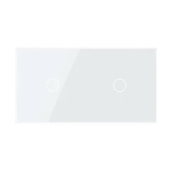 Włącznik dotykowy pojedynczy EC Wi-Fi + podwójny panel szklany w kolorze Złotym 1 + 1 (VL-C7011EC-63) LIVOLO