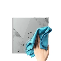 Włącznik dotykowy pojedynczy niskonapięciowy 12V DC z różowym panelem szklanym (VL-C701C-67) LIVOLO