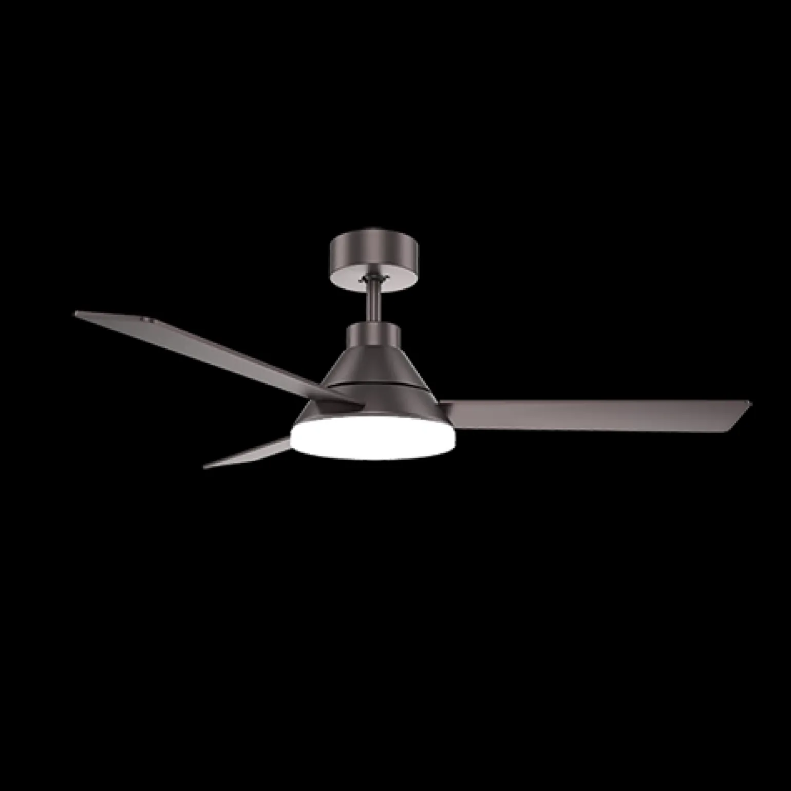 Wentylator sufitowy 22W z drewnianymi łopatkami, brązowy (22083 Zambelis) - Zambelis