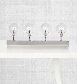 Świecznik skandynawski JUNIOR Metal candlestick 4 szklane kule (704451) MARKSLOJD