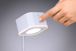 Wielofunkcyjna lampka na biurko, z klipsem, z magnesem , ściemnialna VARIA DIM USB-C biały (PL71172) - PAULMANN