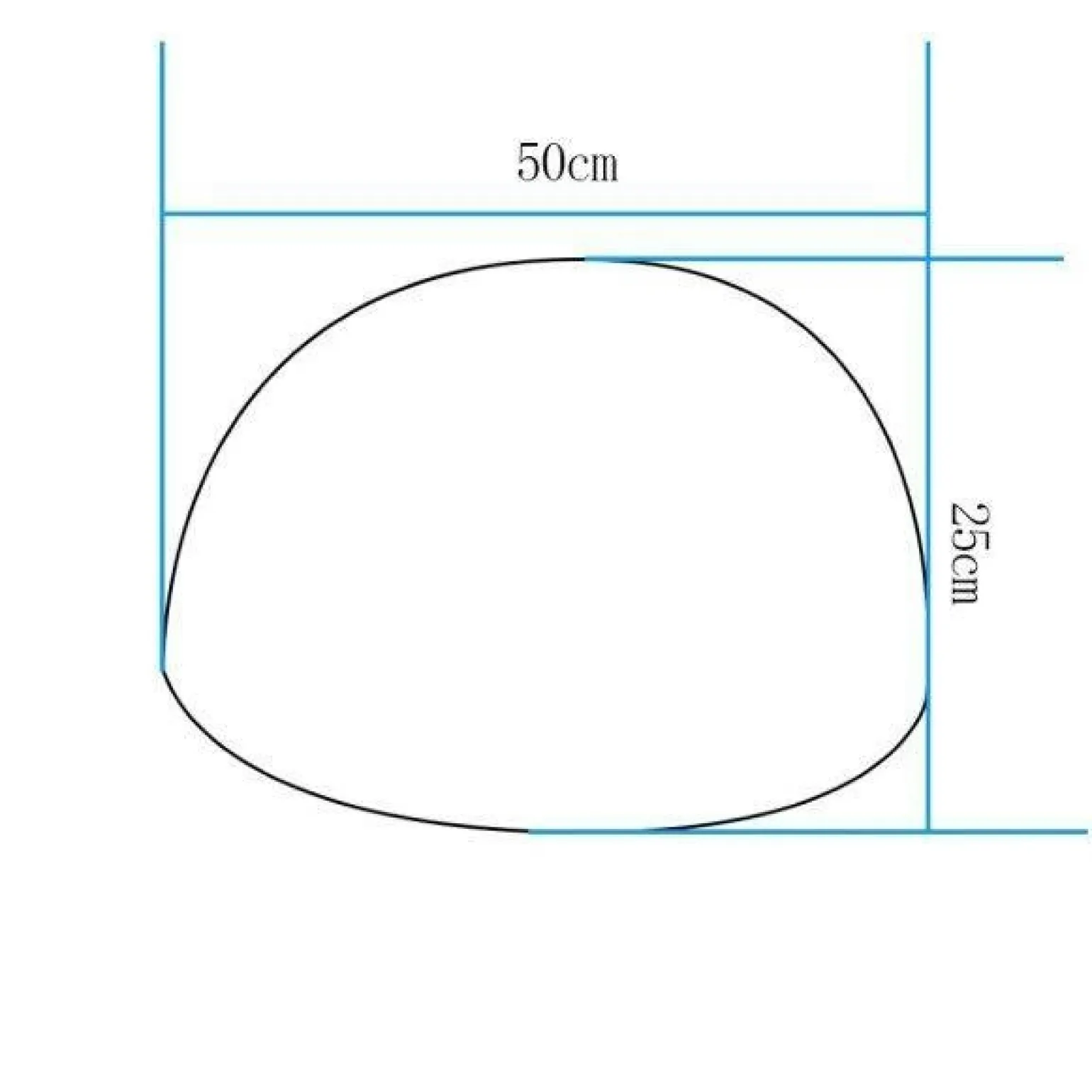 Wielokolorowa lampa ogrodowa półkula ATMOSPHERE RGBW 16 kolorów 50 cm (ES-B5025) - Step into Design