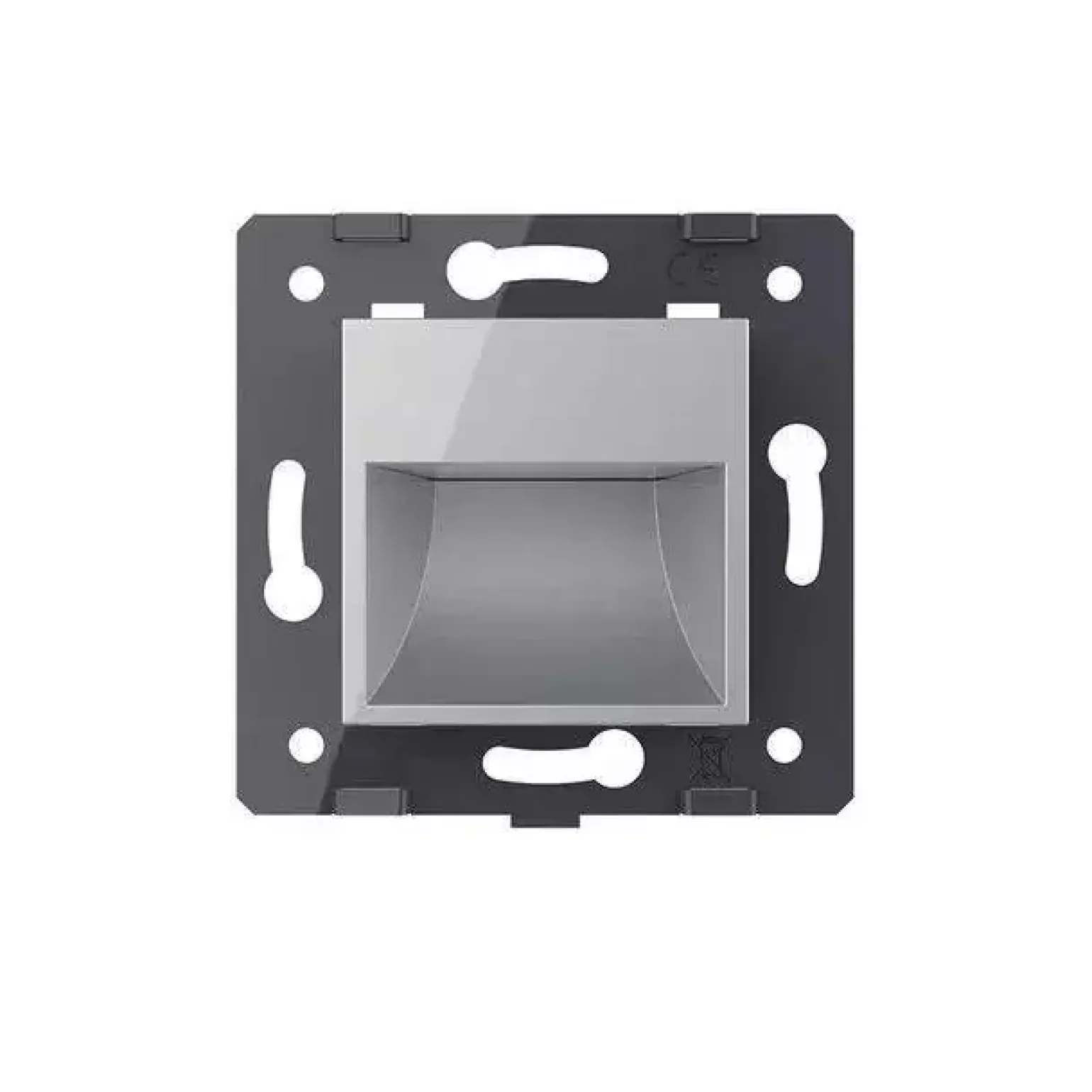 Wkład do oświetlenia schodowego z panelem szklanym srebrny (VL-LS-64) - Livolo