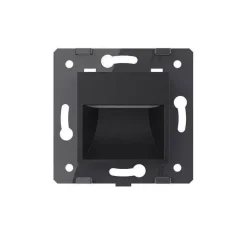 Wkład do oświetlenia schodowego z panelem szklanym czarny (VL-LS-62) - Livolo