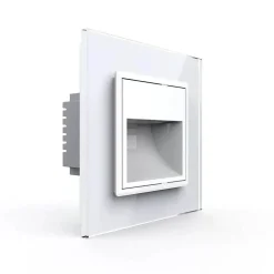 Wkład do oświetlenia schodowego z panelem szklanym biały (VL-LS-61) - Livolo