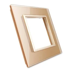 Wkład oświetlenia schodowego z czujką ruchu ze szklanym panelem (VL-LS-PIR-63) - Livolo