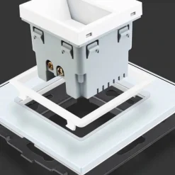 Wkład oświetlenia schodowego z czujką ruchu z panelem szklanym (VL-LS-PIR-64) - Livolo