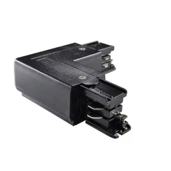 XTS 34L- łącznik kątowy szynoprzewodu (lewy) (czarny) (8117) - Shilo