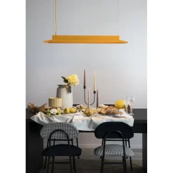 YOTTSU C melonowa sufitowa lampa wisząca (YOC653P02) - Ummo