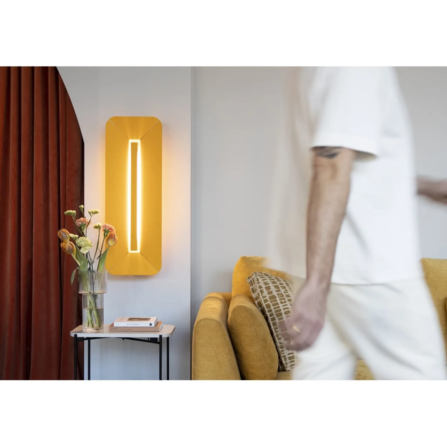 YOTTSU W B czarna lampa ścienna / kinkiet (YWB620002) - Ummo