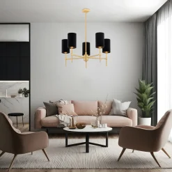 Żyrandol 5 pł. ABRUZZO (2135) - Argon