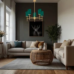 Żyrandol 5 pł. ABRUZZO (2147) - Argon