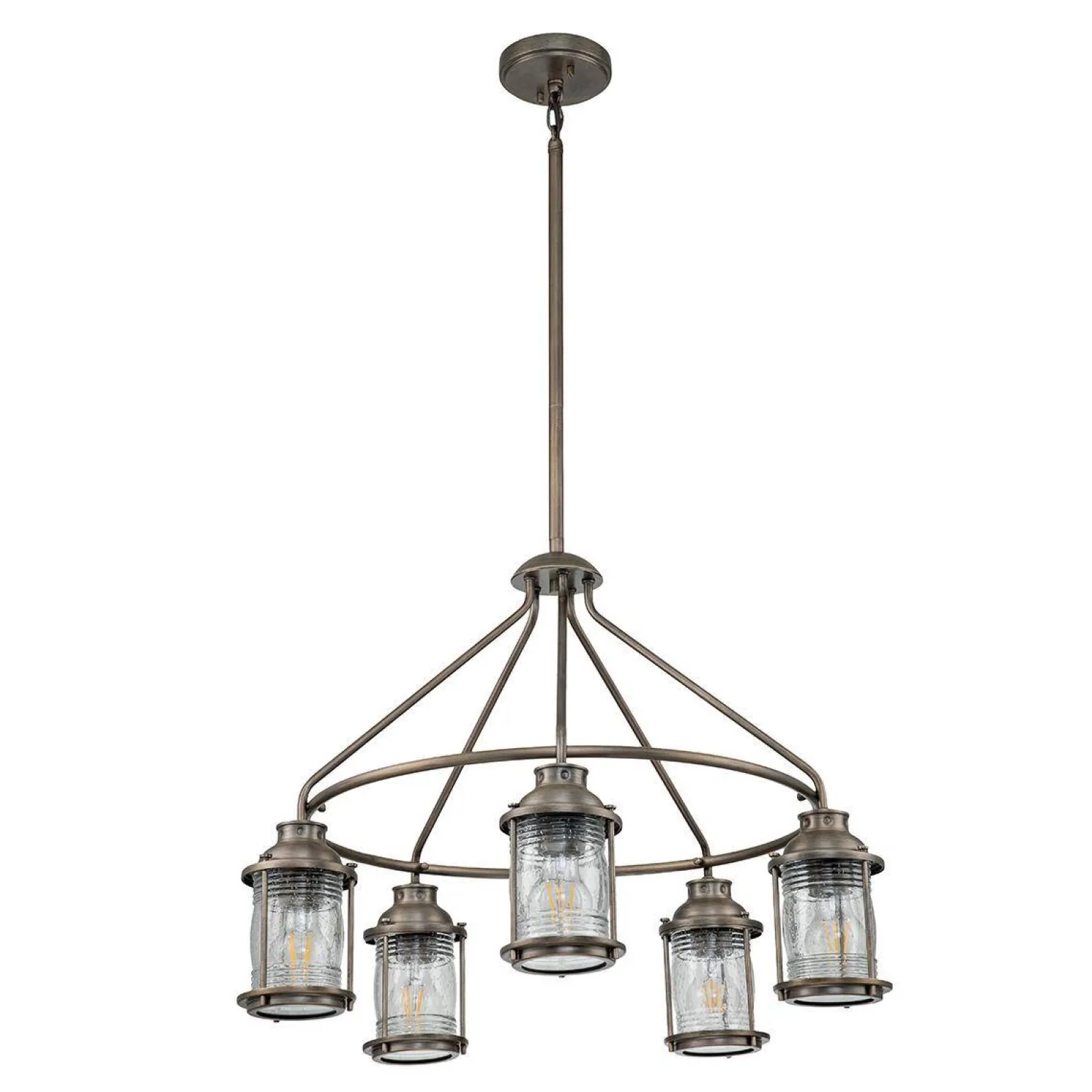 Żyrandol Ashland Bay (KL-ASHLANDBAY-5P-BU) - Elstead Lighting