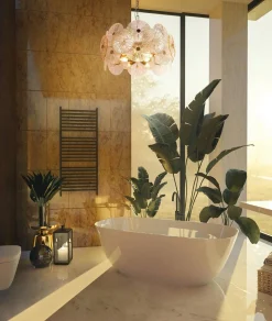 Żyrandol Aster Kol. Złoty (MOD007PL-08G) - Maytoni