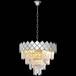 Żyrandol CARISMA CHROME 9 x E14 (ML8889) - Milagro