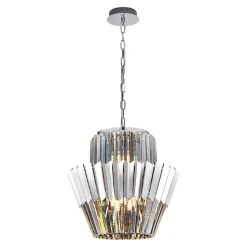 Żyrandol DONNA CHROME 9xE14 (ML0414) - Milagro