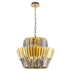 Żyrandol DONNA GOLD 12xE14 (ML0415) - Milagro