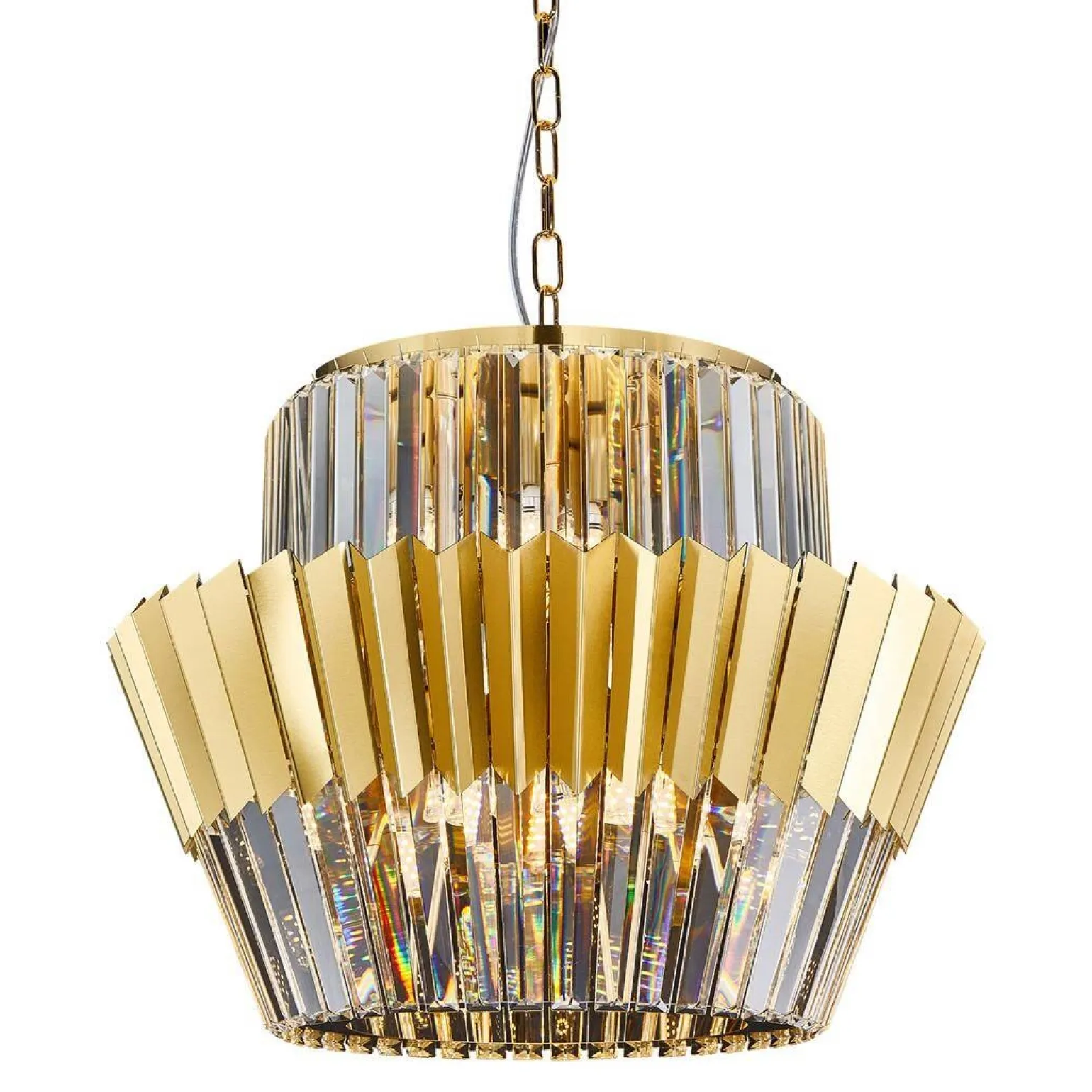 Żyrandol DONNA GOLD 12xE14 (ML0415) - Milagro