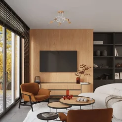 Żyrandol EMBER 5 biały (SL.1475) - Sollux Lighting