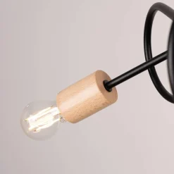 Żyrandol EMBER 3 czarny (SL.1477) - Sollux Lighting