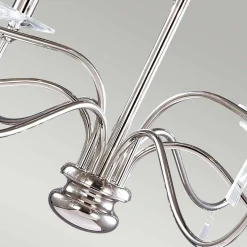 Żyrandol Finsbury Park (FP9-POL-NICKEL) - Elstead Lighting