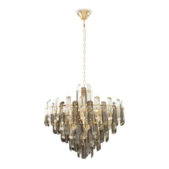 Żyrandol Flare Kol. Złoty (DIA200PL-08G) - Maytoni